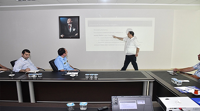 BİGA BELEDİYESİ'NDE STRATEJİK PLAN TOPLANTISI