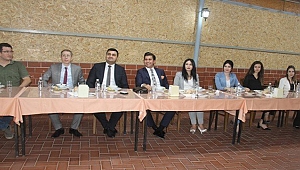 ÇAN'DA TAYİNİ ÇIKAN SAVCI VE HAKİMLERE VEDA YEMEĞİ