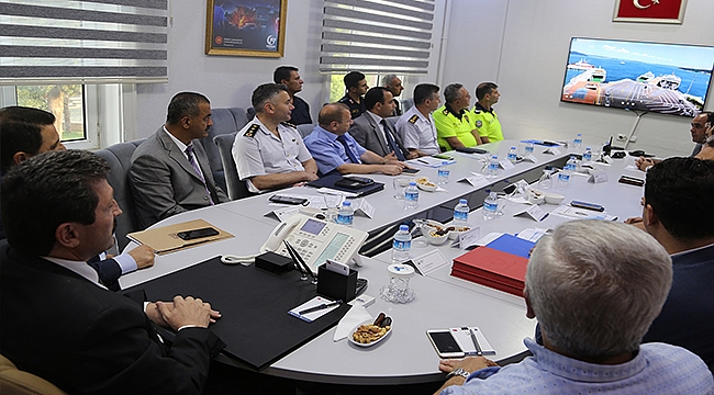 ÇANAKKALE'DE RAMAZAN BAYRAMINDA ALINAN TRAFİK TEDBİRLERİ DEĞERLENDİRİLDİ