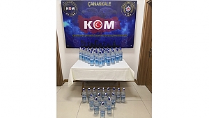 GÜMRÜK KAÇAĞI İÇKİLERE EL KONULDU