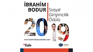 İBRAHİM BODUR SOSYAL GİRİŞİMCİLİK ÖDÜLÜ ÜÇÜNCÜ YILINDA BAŞVURULARI BEKLİYOR