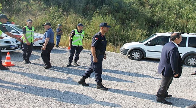 KAYMAKAM GÜRDAL, TRAFİK VE ASAYİŞ UYGULAMA NOKTASINDA DENETİM YAPTI