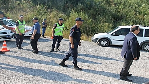 KAYMAKAM GÜRDAL, TRAFİK VE ASAYİŞ UYGULAMA NOKTASINDA DENETİM YAPTI