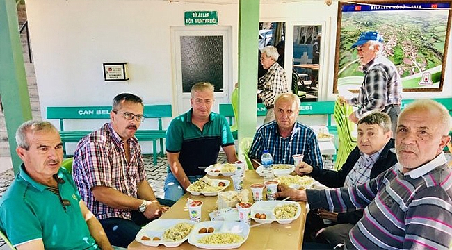 KÖY HAYIR YEMEĞİNE YAKLAŞIK 2 BİN KİŞİ KATILDI