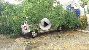 SAĞANAK, DOLU VE RÜZGAR BİR ARADAYDI