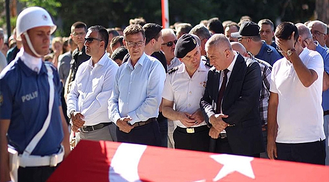 ŞEHİT KOMİSER MEMLEKETİNE GÖNDERİLDİ