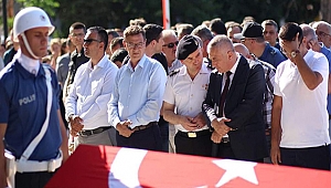 ŞEHİT KOMİSER MEMLEKETİNE GÖNDERİLDİ