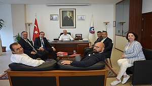 T.C.ZİRAAT BANKASI YETKİLİLERİ ÇTSO YÖNETİM KURULUNU ZİYARET ETTİ