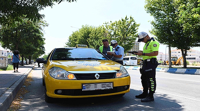 TİCARİ TAKSİLERE YÖNELİK DENETİMLER GERÇEKLEŞTİRİLİYOR