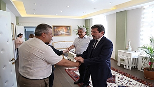 VALİ ORHAN TAVLI, VALİLİK PERSONELİ İLE BAYRAMLAŞTI