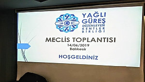 YAĞLI GÜREŞ DÜZENLEYEN KENTLER BİRLİĞİ MECLİS TOPLANTISI YAPILDI