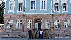 116. JANDARMA EĞİTİM ALAY KOMUTANLIĞI AKADEMİ ÖĞRENCİLERİNDEN ZİYARET