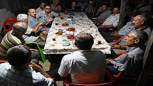 AK PARTİ GRUP BAŞKANVEKİLİ BÜLENT TURAN KÖY ZİYARETLERİNDE