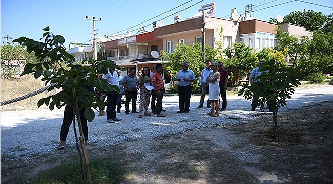 BAŞKAN GÖKHAN GÜZELYALI'DA TEKNİK İNCELEMEDE BULUNDU
