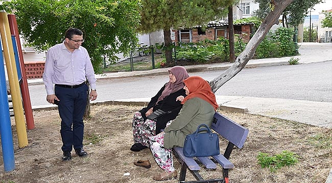 BAŞKAN ÖZ HEMŞEHRİLERİ İLE BULUŞMALARINI SÜRDÜRÜYOR