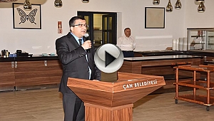 ÇAN'DA 15 TEMMUZ ANMA PROGRAMI, ŞEHİT AİLELERİNE YEMEK İLE BAŞLADI