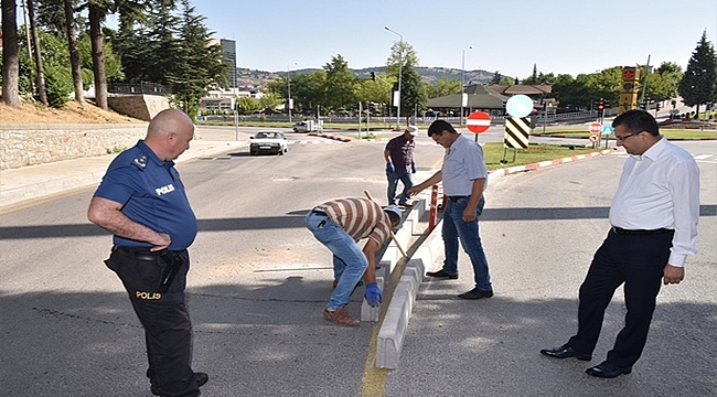 ÇAN'IN KARŞIYAKA MAHALLESİ'NE KAVŞAK