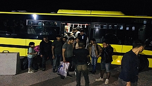 ÇANAKKALE'DE 91 MÜLTECİ YAKALANDI