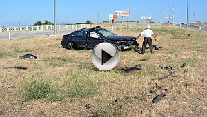 ÇANAKKALE'DE TRAFİK KAZASI: 8 KİŞİ YARALANDI!