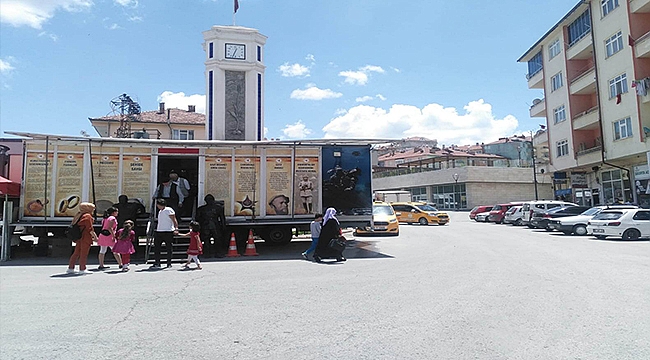 ÇANAKKALE DESTANLARI MÜZESİ GEZİCİ TIRI İÇ ANADOLU'DA
