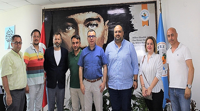 ÇASİAD'TAN KEPEZ BELEDİYESİNE VE REKTÖR PROF.DR.SEDAT MURAT'A HAYIRLI OLSUN ZİYARETİ