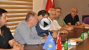 CHP İL BAŞKANLIĞI'NDAN İYİ PARTİ'YE ZİYARET