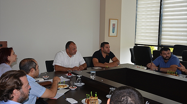 ÇTSO YÖNETİM KURULU SİNERJİ TOPLANTILARINDA 14 NO'LU MESLEK GRUBU İLE BİR ARAYA GELDİ