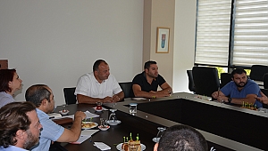 ÇTSO YÖNETİM KURULU SİNERJİ TOPLANTILARINDA 14 NO'LU MESLEK GRUBU İLE BİR ARAYA GELDİ