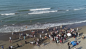 DALGALARA KAPILAN POLİS MEMURU BOĞULDU