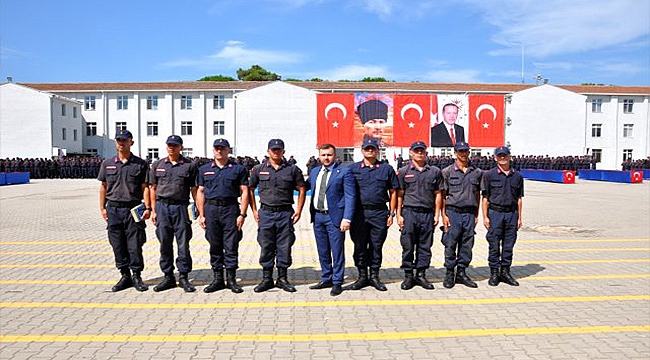 EZİNE'DE ACEMİ ERLER YEMİN ETTİ