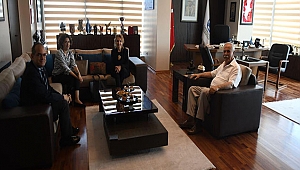 KALE GRUBU KAMU İLİŞKİLERİ BÖLÜM BAŞKANI BİRDEN'DEN BAŞKAN GÖKHAN'A ZİYARET