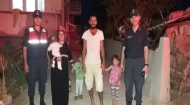 KAYIP ÇOCUKLARI JANDARMA EKİPLERİ BULDU