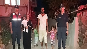 KAYIP ÇOCUKLARI JANDARMA EKİPLERİ BULDU