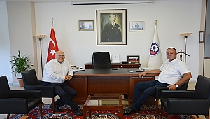 KOLİN HOTEL GENEL MÜDÜRÜ'NDEN ÇTSO YÖNETİM KURULU BAŞKANINA ZİYARET