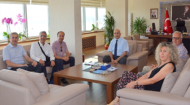 LAQUİLA ÜNİVERSİTESİ'NDEN REKTÖR PROF. DR. SEDAT MURAT'A ZİYARET