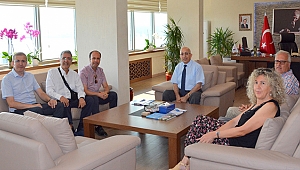 LAQUİLA ÜNİVERSİTESİ'NDEN REKTÖR PROF. DR. SEDAT MURAT'A ZİYARET