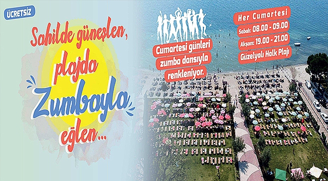 PLAJDA ZUMBA KEYFİ BAŞLIYOR