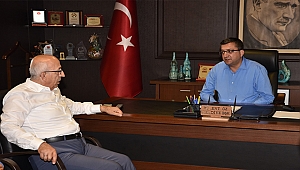 REKTÖRDEN BAŞKAN ÖZ'E ZİYARET