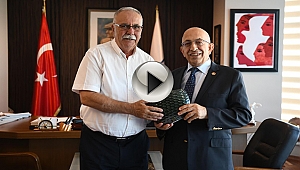 REKTÖRDEN BAŞKANA ZİYARET