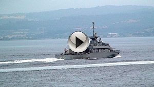 SAVAŞ GEMİSİNDE İLGİNÇ DETAY