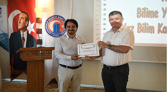 TÜBİTAK YAZ KAMPI SONA ERDİ