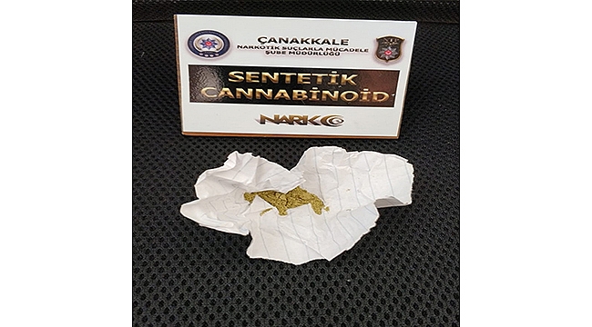 UYUŞTURUCU MADDE SATIŞI YAPAN 1 KİŞİ TUTUKLANDI!