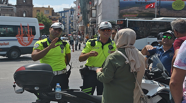 YAYAYA YOL VERMEYENE 88 TL CEZA!