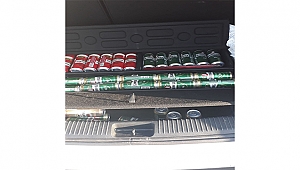 YOL UYGULAMASINDA KAÇAK İÇKİ YAKALANDI