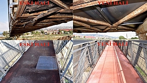 80. YIL YAYA KÖPRÜSÜNÜN ONARIMI TAMAMLANDI