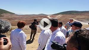 AKŞENER, MADEN ARAMA SAHASINI İNCELEDİ