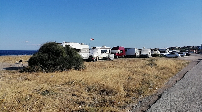 ASSOS'TA OTELCİLERİN KARAVAN TEPKİSİ