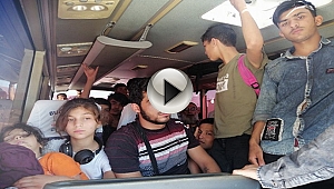 AYVACIK'TA 106 MÜLTECİ YAKALANDI