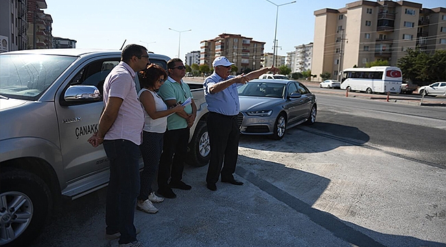 BAŞKAN GÖKHAN KAVŞAK DÜZENLEMELERİNİ İNCELEDİ