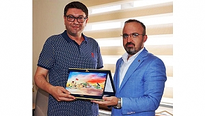 BÜLENT TURAN, EZİNE'Yİ ZİYARET ETTİ